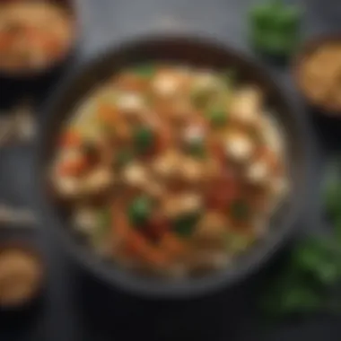 Vibrant Tofu Veggie Stir-Fry Colorful Veggie Stir-Fry with Tofu and Brown Rice