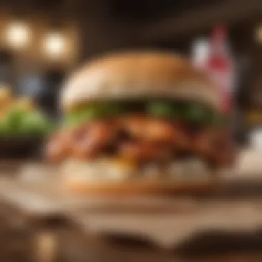 Gourmet Exploration Culinary journey through Chick-fil-A Spicy Grilled Chicken Sandwich