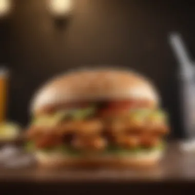 Sensational Savory Notes Savory elements in Chick-fil-A Spicy Grilled Chicken Sandwich
