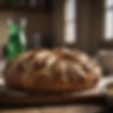 Classic Irish Soda Bread Close-up of a classic Irish soda bread