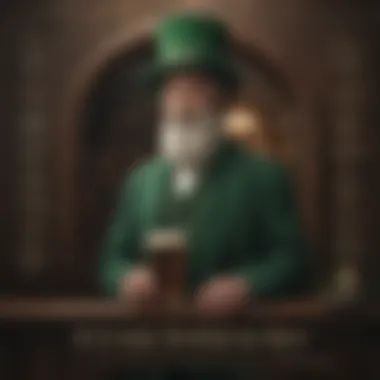 Vintage typography St. Patrick's Day quote