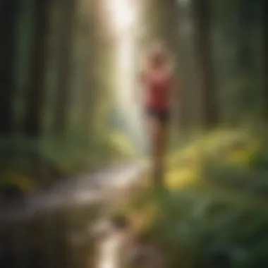 Physical Activity in Nature A scenic outdoor location highlighting the benefits of physical activity in nature.