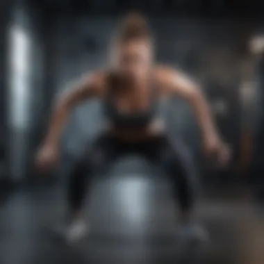 Dynamic Core Strength Training Dynamic movement demonstrating core strength