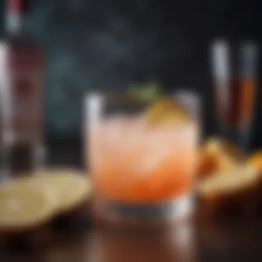 Paloma: A Refreshing Twist with Tequila A refreshing Paloma cocktail served in a stylish glass