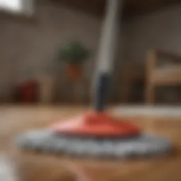 High-quality mop suitable for hardwood floors