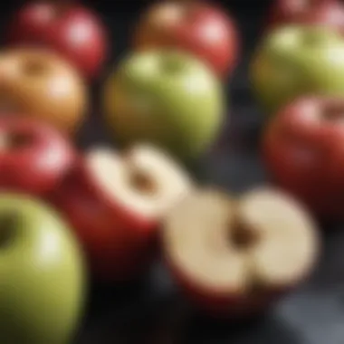 Factors influencing the carbohydrate content in apples