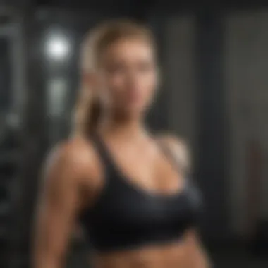 Blake Lively in Training Blake Lively showcasing her toned physique during a training session