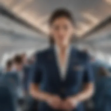 Thematic Elements of The Flight Attendant An artistic representation of the show's thematic elements intertwined