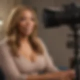 Wendy Williams on set during a lively discussion