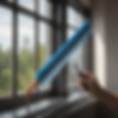 Squeegee Mastery Professional squeegee for crystal-clear windows