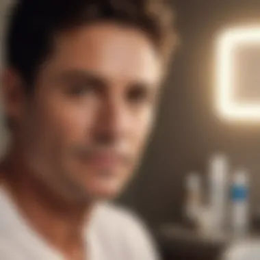 Rob Lowe's morning skincare routine