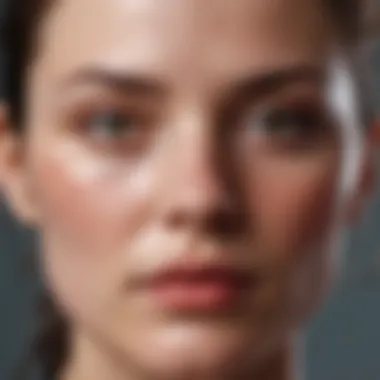 Diagnostic Techniques for Facial Irregularities Visual representation of diagnostic methods for skin issues