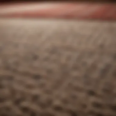 The Elegance of High-Quality Carpet Materials Luxurious carpet material showcasing rich textures