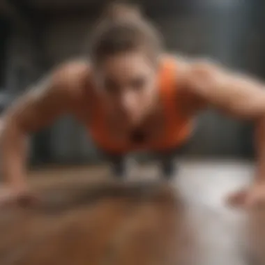 Core Muscle Engagement in Planks Illustration of core muscle engagement during a plank exercise