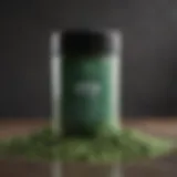 Vibrant Green Superfood Powder Blend