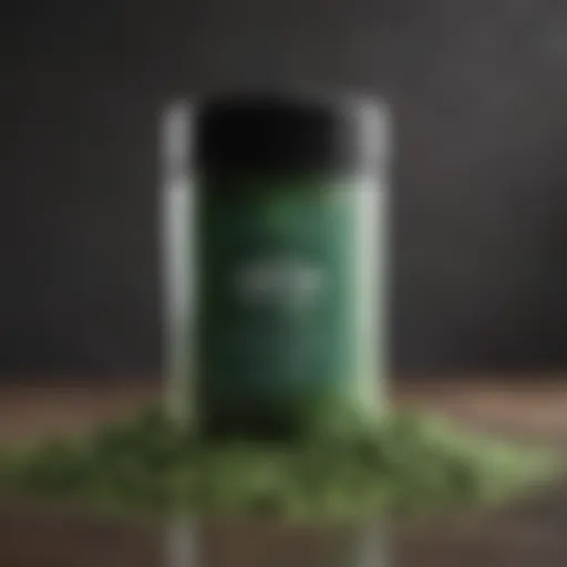 Vibrant Green Superfood Powder Blend