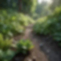 Vibrant Greens of Nature