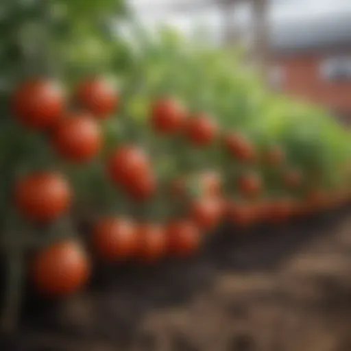 Vibrant Tomato Plant at Home Depot Garden Center